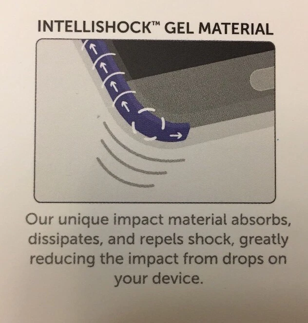 Funda Prisma BODY GLOVE Para iPhone 8+/7+/6S+/6+ Gel Intellishock, Perla/Blanco Foto 3 de 4