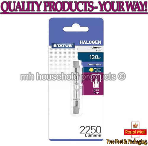 Status 78mm Warm White Halogen Linear Bulb R7s 120W