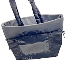 Bloch Studio Dance Bag- Black- Fold Down Top- Center Cinch Section- Lightweight