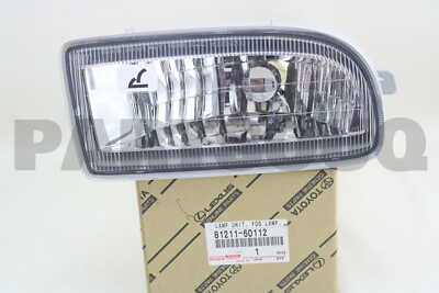 8121160112 Genuine Toyota LAMP UNIT, FOG LAMP, RH 81211-60112 | eBay