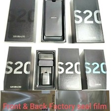 Samsung Galaxy S20 S20 s20 Ultra Empty Retail box Full Accessories Screen SEAL