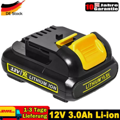 3,0AH 10.8V/12V Li-ion Akku für Dewalt DCB121 DCB123 DCB120 DCB127 DCB125 DCD710