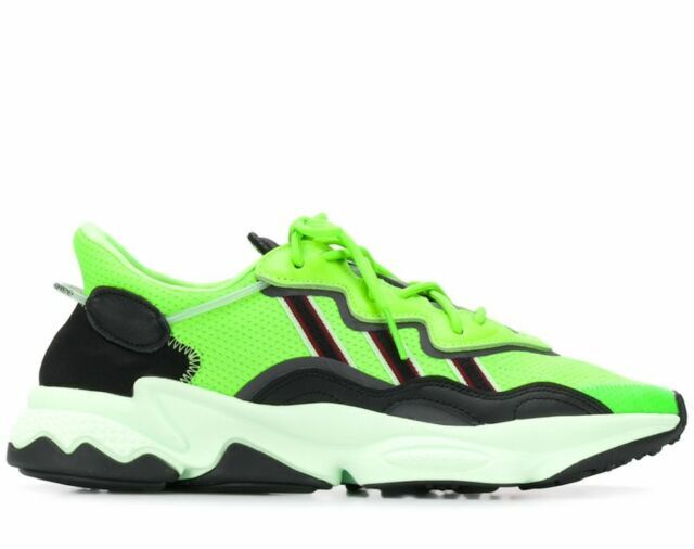 fluorescent green adidas