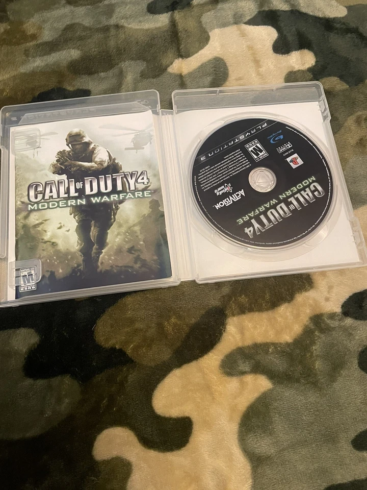 Call of Duty 4 Modern Warfare Playstation 3 PS3 CIB Complete, tested ! - Image 3 of 3