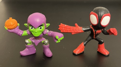 Hasbro Marvel Mini Figuren Spidey und Goblin Spielzeug oder Cake Topper ca. 1,5 Zoll