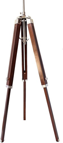 old Victorian Vintage Wooden Camera w/ tripod For Bedroom/Living room Decor Gift - Picture 4 of 7