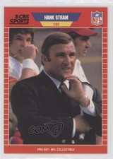 1989 Pro Set Announcers Hank Stram #20 08rj