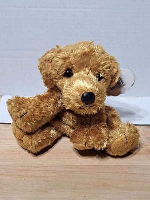 Wishpets Goldie Golden Retriever Plush 2002 6.5'' Stuffed Animal Bean