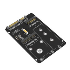 M.2 NGFF SATA Only mSATA to SATA III Adapter Board 2.5" Form Factor Converter