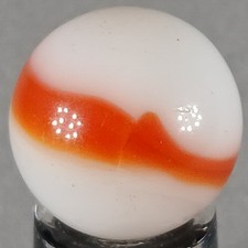 Small Vintage Vitro Whitie .61 Inches Near-Mint Condition Combined Shipping