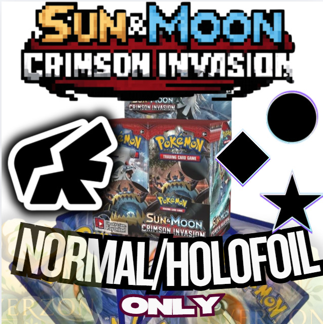 SM - Crimson Invasion ✨Near Mint✨ Normal / Holofoil Pick a Card🫳