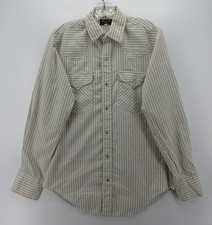 VINTAGE Ruddock Bros Shirt Men 15 White Western Pearl Snap Cowboy Rodeo USA