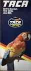 1980s TACA INTERNATIONAL AIRLINES of SALVADOR  HISTORY B737 BROCHURE STEWARDESS