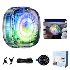 Phone Cooler, LOCZAR Magnetic Fan Small USB for Gaming with Removable...