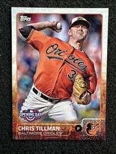 CHRIS TILLMAN #12 2015 Topps Opening Day QTY Baltimore Orioles
