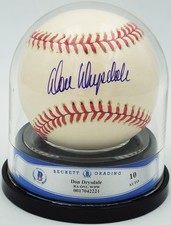Don Drysdale Signed NL Baseball Los Angeles Dodgers Auto GM 10 Beckett #17042221