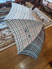 BURBERRY Long Umbrella Authentic Classic Fashion Accessory Vintage Rare
