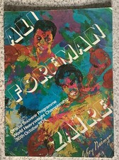Ali vs Foreman Official Souvenir Programme 30 October 1974 Zaire