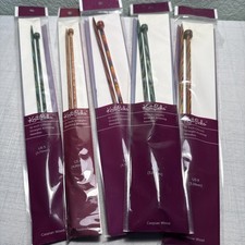 Knit Picks Knitting Needles 10" Size 5 - 9 Sunstruck Rainbow Radiant NEW LOT 5