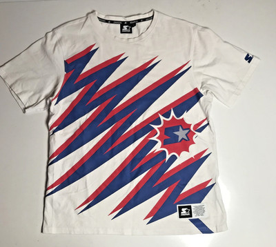 Starter Authentic Athletic Apparel White T-Shirt Size Large