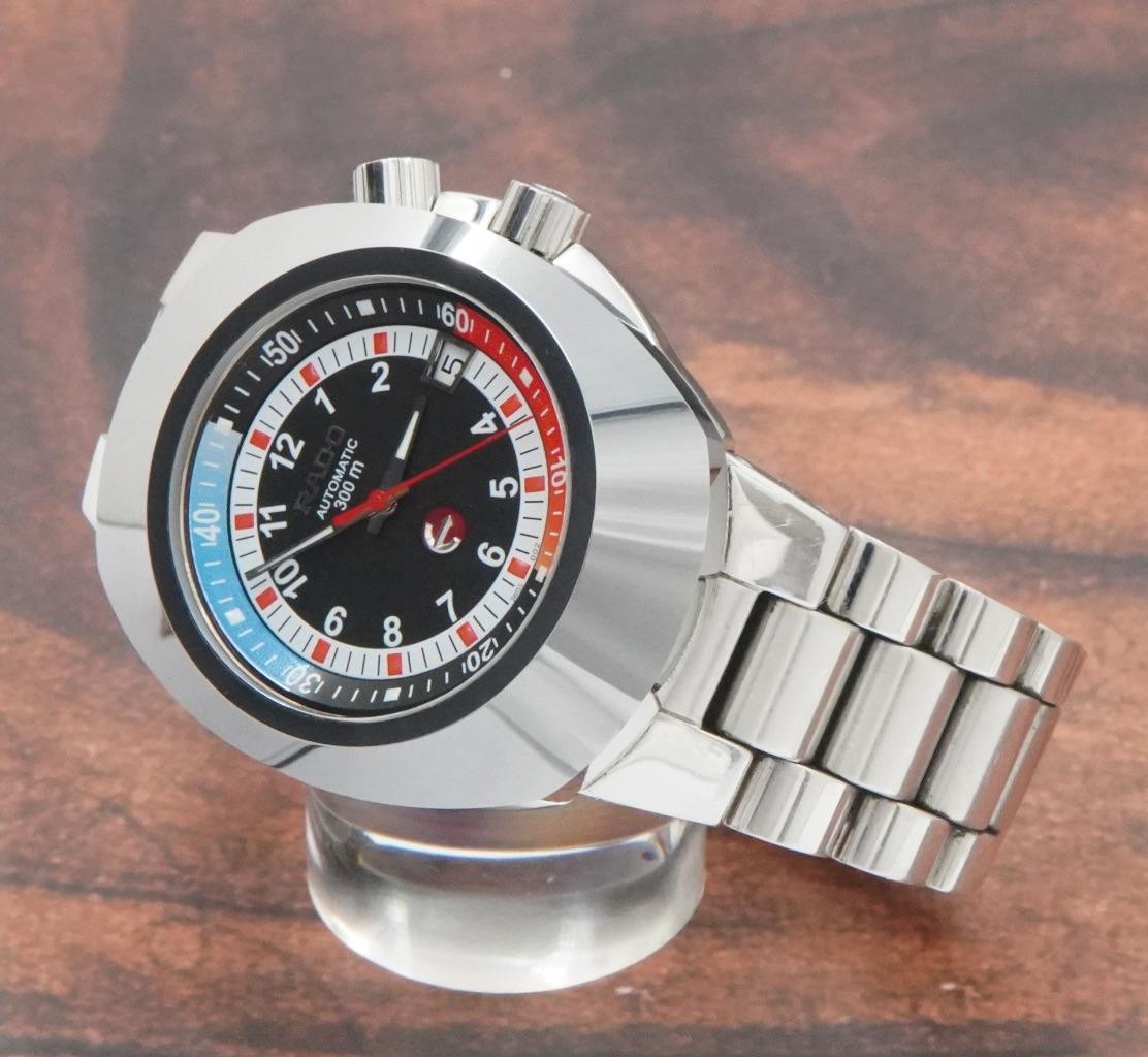 Rado DiaStar Original Diver 300m 658.0639.3 Automatic Black Dial