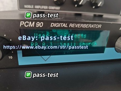 1PCS Used Lexicon PCM90 PCM 90 reverb by Fedex or DHL