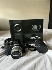 Olympus OM-D E-M10 Mark IV Camera with 2 Lenses 