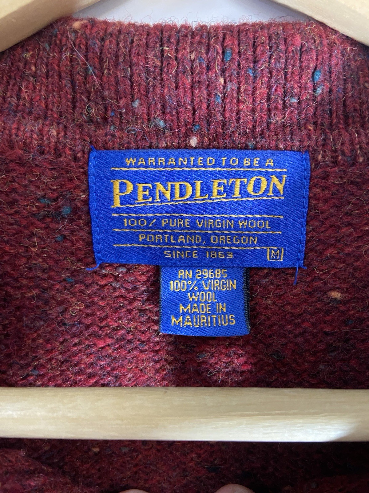 Pendleton Wool Sweater M - image 3