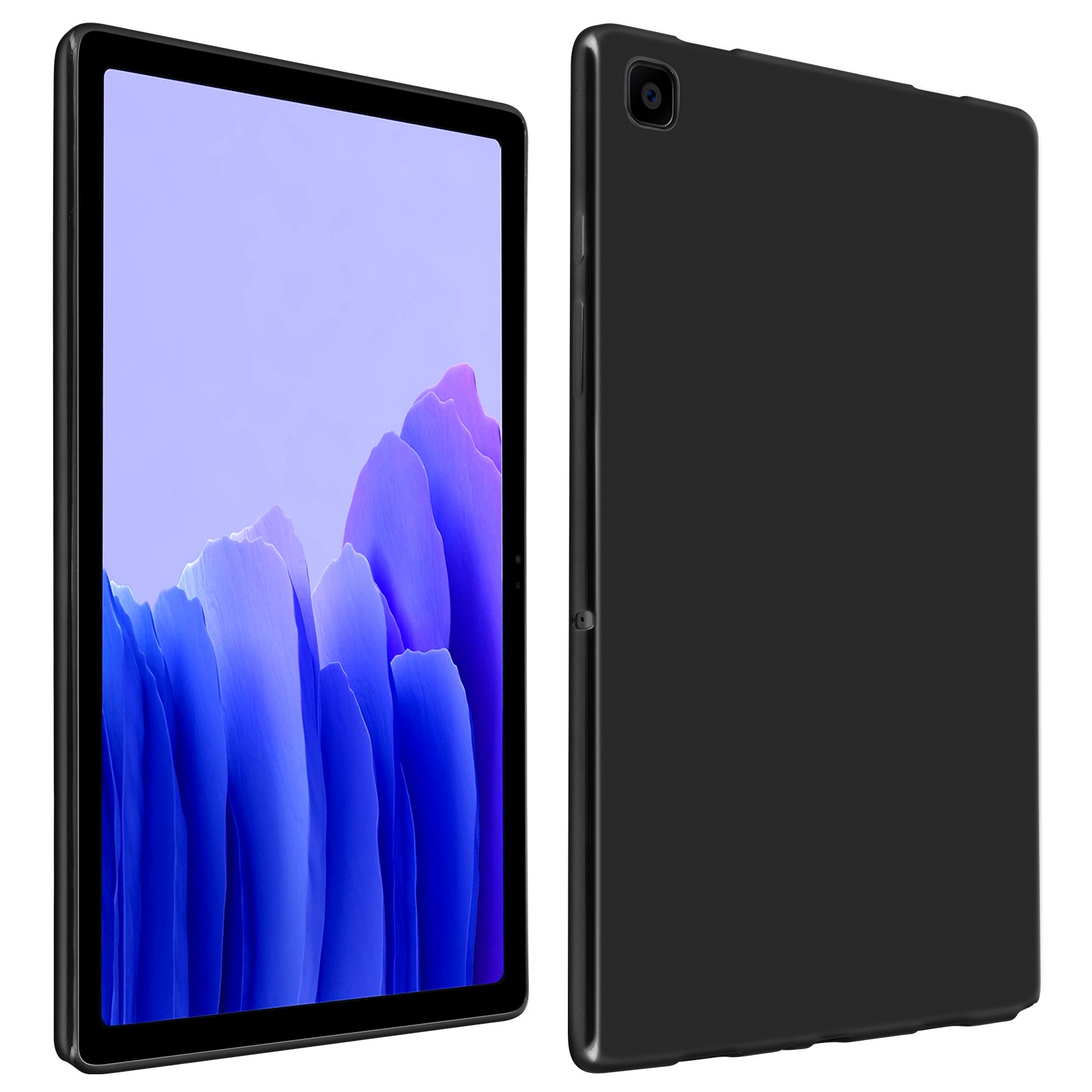Housse silicone Galaxy Tab A7 10.4 2020 antichoc : étui de protection noir