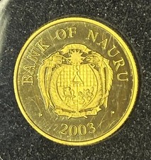 HN Nauru 2003 10 dollari gr. 1,24 AU 999% KM#20 Proof  r657