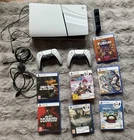 Sony PS5 Console Slim Disc Ed, Extra Controller, Charging Dock & Games Bundle