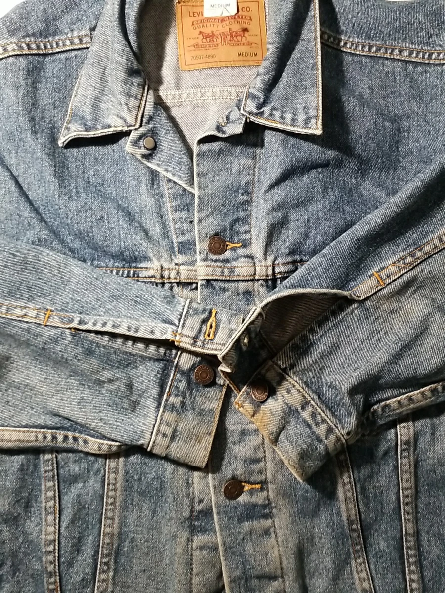 25+ Vintage Mens Levi Jean Jacket Outerwear Coats & Jackets For