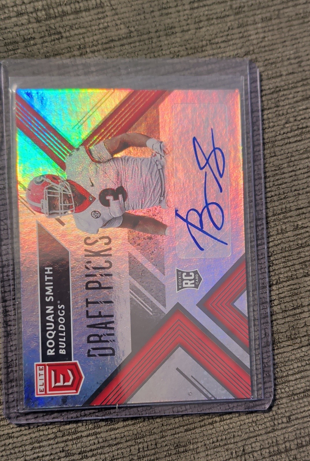 2018 Panini Elite Draft Picks - Draft Picks Roquan Smith #228 Auto (AU, RC)
