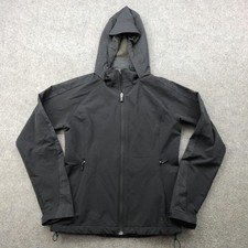 REI Jacket Womens XS Hooded Full Zip Softshell Water Resistant Hiking Outdoor