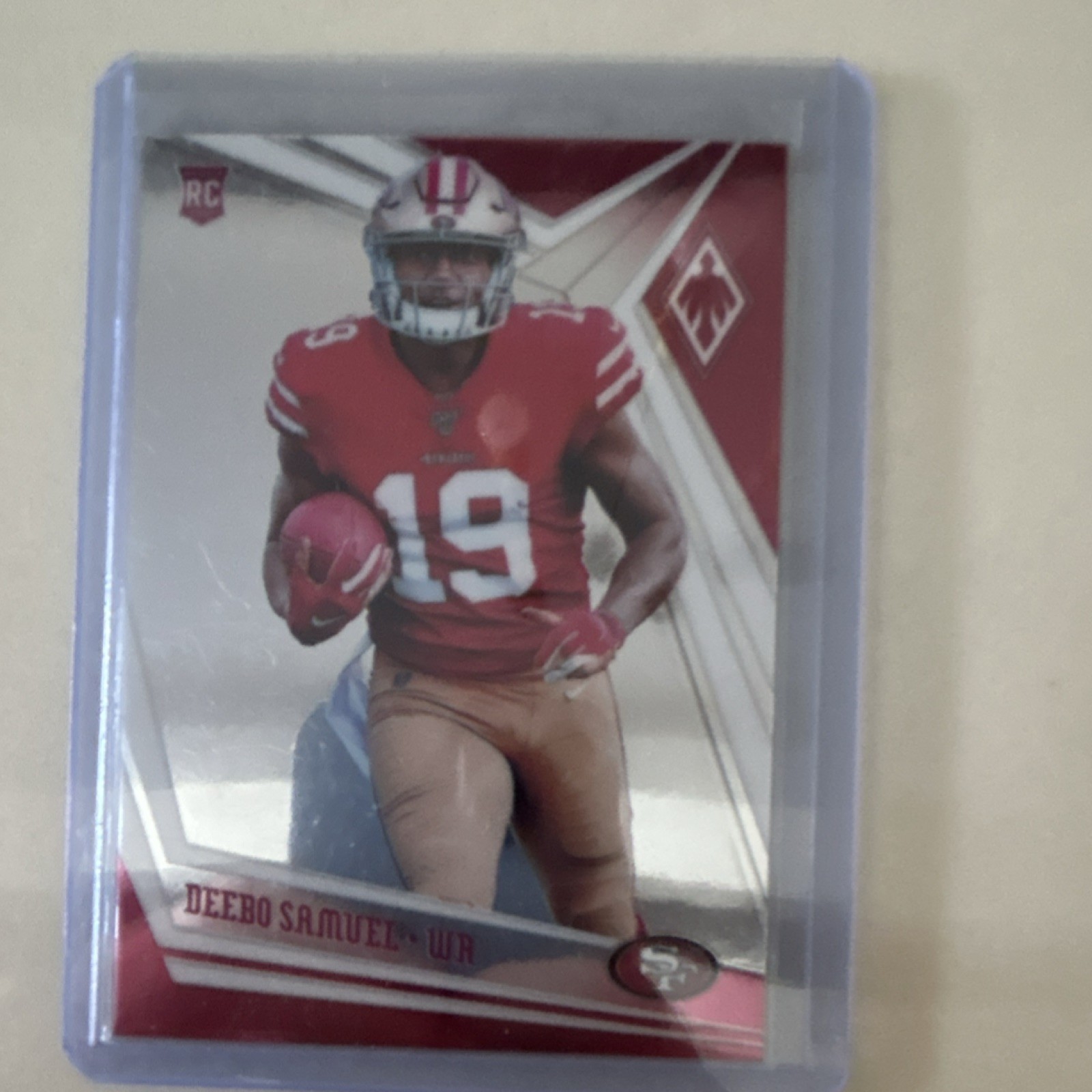 Panini Phoenix Deebo Samuel #113 San Francisco 49ers Rookie Football Card 2019