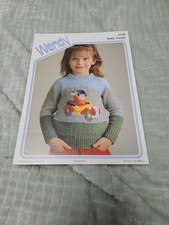 Wendy Knitting Pattern Noddy Sweater 2738 Excellent Condition