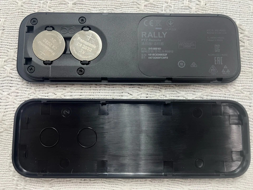 Original Logitech Remote Control for Rally Camera PTZ REMOTE 815-000161 - Image 2 of 2