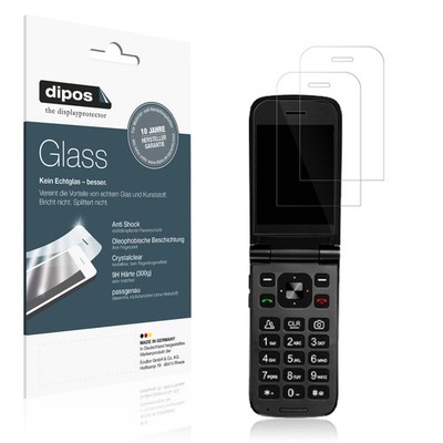 2x Schutzfolie für Orbic Journey R 4G - Anti-Shock 9H Folie dipos Glass