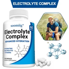 Electrolyte Complex Capsules - Enhance muscle strength and improve endurance