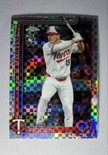 2025 Topps Chrome Update Series - Alan Roden #USC41 X-Fractor (RC)