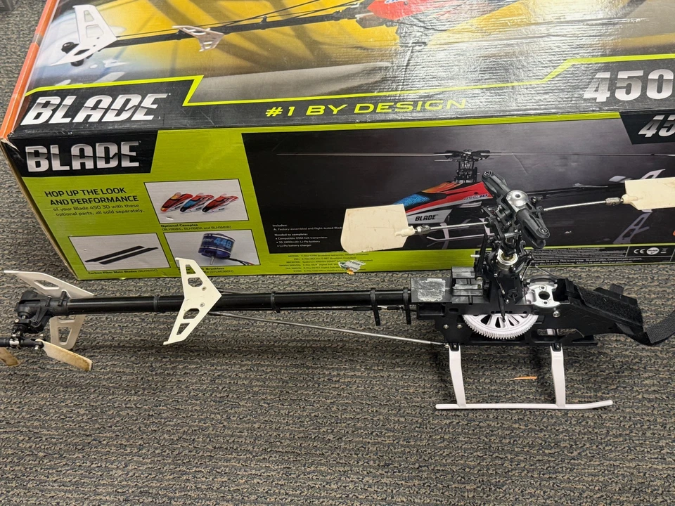 Blade 450 3D Flybared RC Remote Control Helicopter Air Frame " Parts " - Image 2 of 4