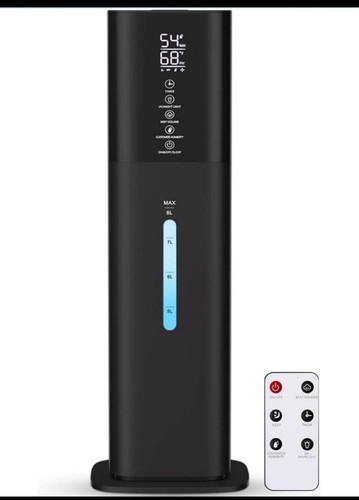 NEW Honovos Humidifier Large Room Bedroom with 7 Colors Light, 2.1Gal(8L)