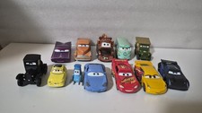 Disney Pixar Cars Lot of 12 Diecast Vehicles Mattel Lightning McQueen Mater