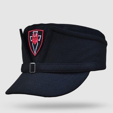 Mazepinka UPA black cashmere.military Ukrainian cap