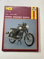 MZ TS125  123cc HAYNES OWNERS WORKSHOP MANUAL *VGC* Paper Back Sealed Unused 