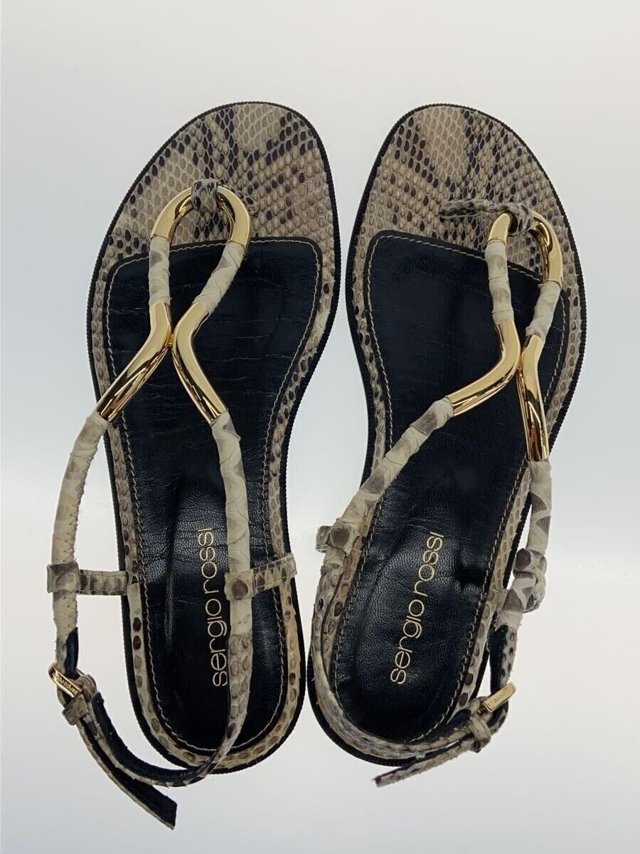 Sergio Rossi Python/Sandals/35/Beg// - image 3