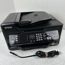 Epson WorkForce WF-2540 Wireless All-In-One Inkjet Printer W/ Copy, Scan, & Fax