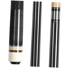 Pool Cues,Set of 4 Pool 58" Cue Sticks Canadian Maple Wood Cue 1 Piece 21 oz