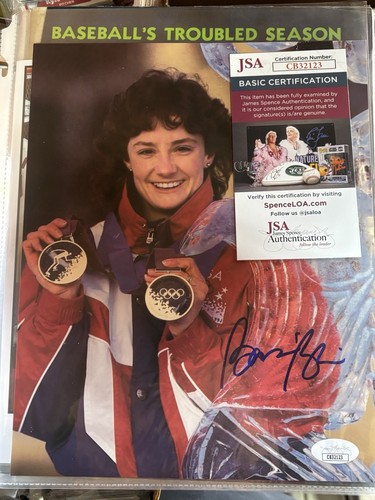Bonnie Blair Signed 8x10 Photo Olympic Gold Medalist Jsa Authentication #CB32123 - Picture 4 of 5