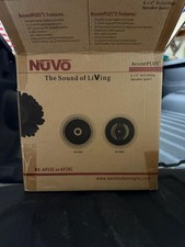 Nuvo NV-AP16C 6.5 inch Ceiling Speakers w/ Co-axial Pivoting Tweeter 50 Watts